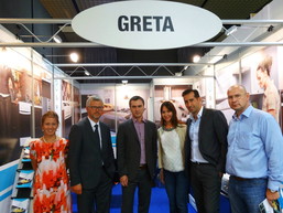 Посол України в Німеччині, Андрій Мельник відвідав стенд компанії GRETA